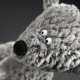 Ach Good ! ours en peluche SIGIKID Beast 39680 - édition limitée - gris