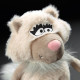 Galette Ballet, chat en peluche SIGIKID Beast 42809