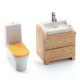 Maison de poupées meublée City House Djeco 7838