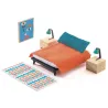 Maison de poupées meublée City House Djeco 7838