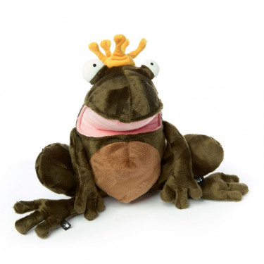 Prince Krawanski, grenouille en peluche SIGIKID Beast 39576