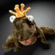 Prince Krawanski, grenouille en peluche SIGIKID Beast 39576