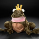 Prince Krawanski, grenouille en peluche SIGIKID Beast 39576