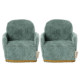 Ensemble de 2 fauteuils vintage pour souris Maileg