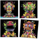 Stickers "Le primeur" DJECO 9370 inspired by Giuseppe Arcimboldo