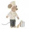 Souris "chef cuisinier" Maileg