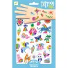 Tatouages 'Rainbow' DJECO 9617