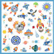 Stickers "Interstellaire" Djeco 9270