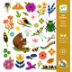 Stickers Jardin Djeco 9272