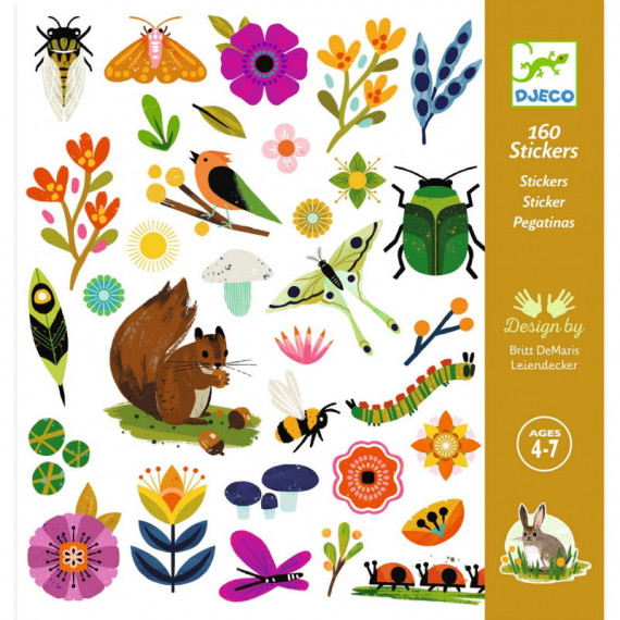 Stickers Jardin Djeco 9272