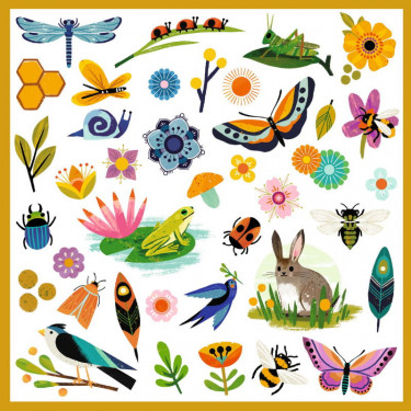 Stickers Jardin Djeco 9272