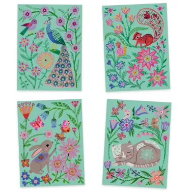 Cartes à gratter 'Rencontres' DJECO 9717