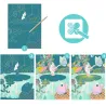 Cartes à gratter 'L'étang' DJECO 9716
