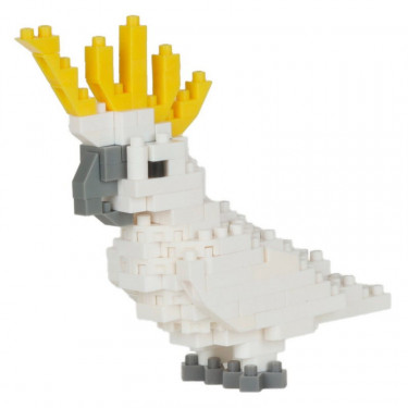 Cacatoès à huppe jaune nanoblock