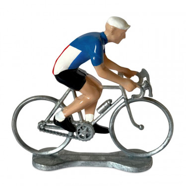 Figurine cycliste maillot République Tchèque _ Bernard & Eddy