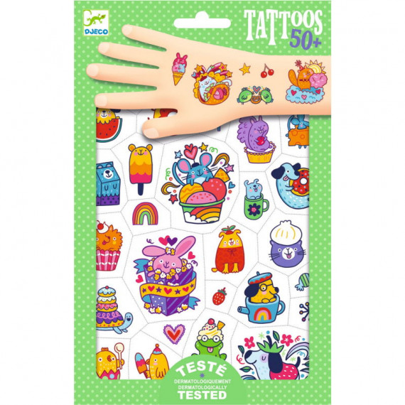 Tatouages 'Mimi sweet' DJECO 9612