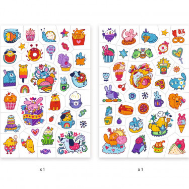 Tatouages 'Mimi sweet' DJECO 9612