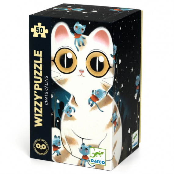 WIZZY' PUZZLE "chats câlins" 50 pcs DJECO 7021