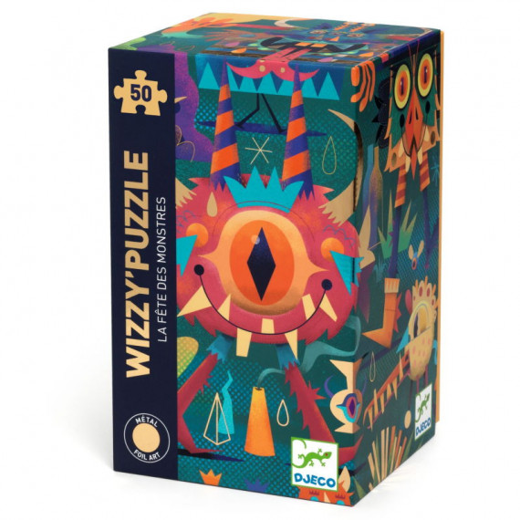 WIZZY' PUZZLE "la fête des monstres" 50 pcs DJECO 7020