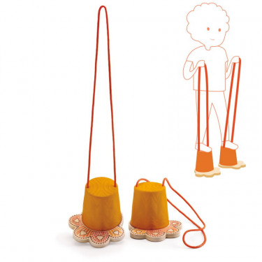 Echasses pour enfant "Pattoons", jeu d'adresse DJECO 2059