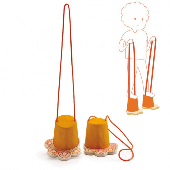 Echasses pour enfant "Pattoons", jeu d'adresse DJECO 2059