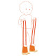 Echasses pour enfant "Pattoons", jeu d'adresse DJECO 2059