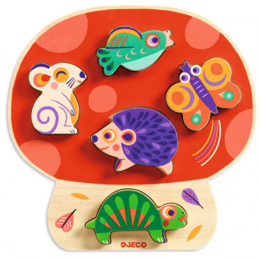 Anianco, puzzle relief DJECO 1066