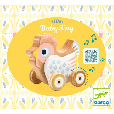 BabySing, jouet à pousser musical DJECO 6130