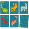 Dino Draft, jeu de cartes DJECO 5093
