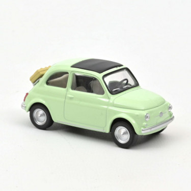 Fiat 500 1965 vert Clair 1/43 Norev 1-43ème