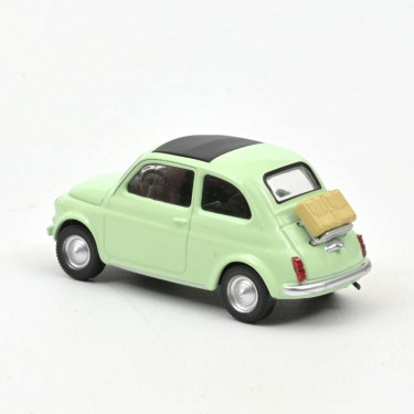 Fiat 500 1965 vert Clair 1/43 Norev 1-43ème