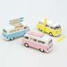 Volkswagen Combi T2b Camper Van 1973 jaune Norev 1-43ème