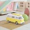 Volkswagen Combi T2b Camper Van 1973 jaune Norev 1-43ème