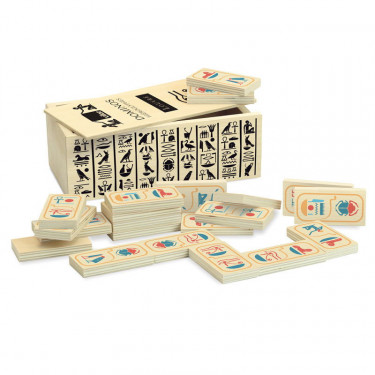 Jeu de dominos 'Hiéroglyphes' Musée du Louvre VILAC 9504