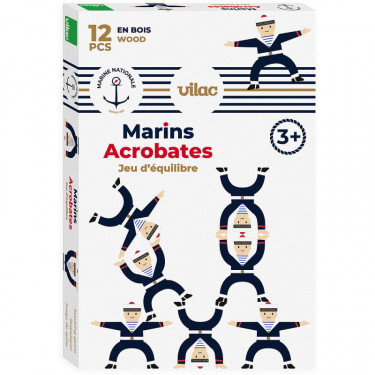 Les marins acrobates, jeu d'équilibre Vilac 9306