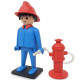 Le pompier Playmobil Collectoys de Plastoy