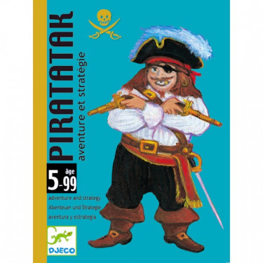 Piratatak jeu de cartes DJECO 5113