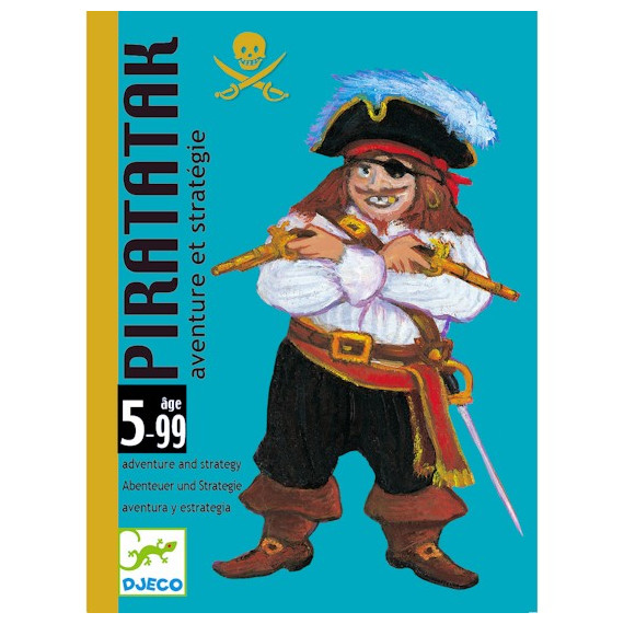 Piratatak jeu de cartes DJECO 5113