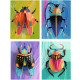 Insectes en papier "Paper bugs" Tableaux en 3D DJECO 9449