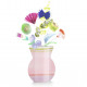 Bouquet de fleurs en papier à créer "Délicat" DIY DJECO 7959