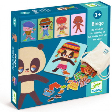 Bingo "Je m'habille" jeu éducatif DJECO 8190
