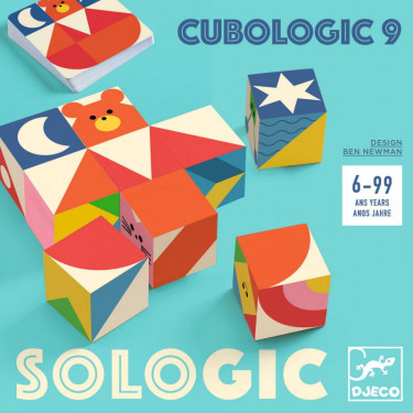 CUBOLOGIC 9 Jeu Sologic de DJECO 8581