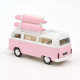 Volkswagen Combi T2b Camper Van 1973 rose Norev 1-43ème