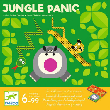 Jungle Panic, jeu d'observation et de rapidité DJECO 8577