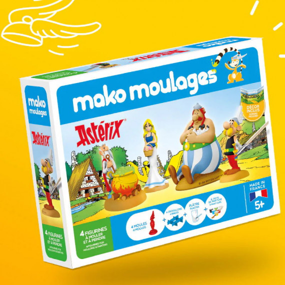 MAKO MOULAGES ASTERIX COFFRET 4 MOULES