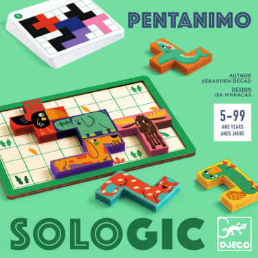 PENTANIMO Jeu Sologic de DJECO 8578