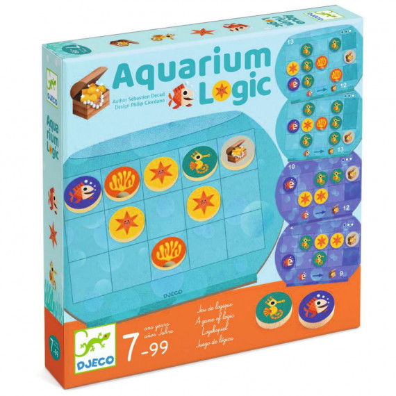 Aquarium Logic Jeu Sologic de DJECO 8574