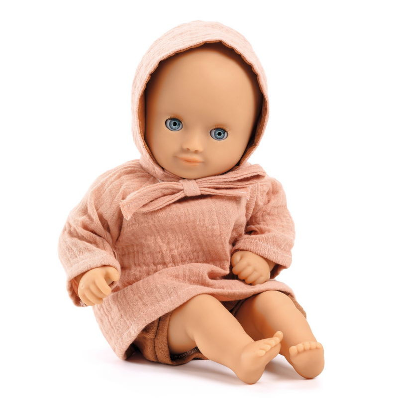 Sac à dos porte bébé, accessoire pour poupée POMEA de Djeco 7783