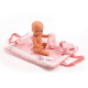 Sac à langer 'Pink Peak' accessoire pour poupée POMEA de Djeco 7850