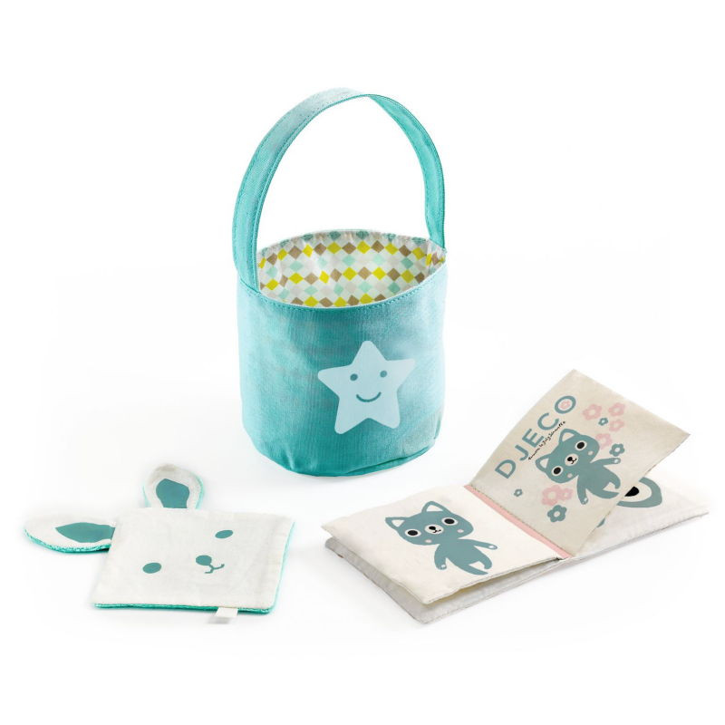 Sac à dos porte bébé, accessoire pour poupée POMEA de Djeco 7783